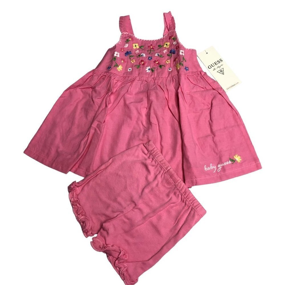 GUESS BABY GIRL TWO‎ PIECES SET OUTFIT 3-6 MOS NEW WITH TAG
